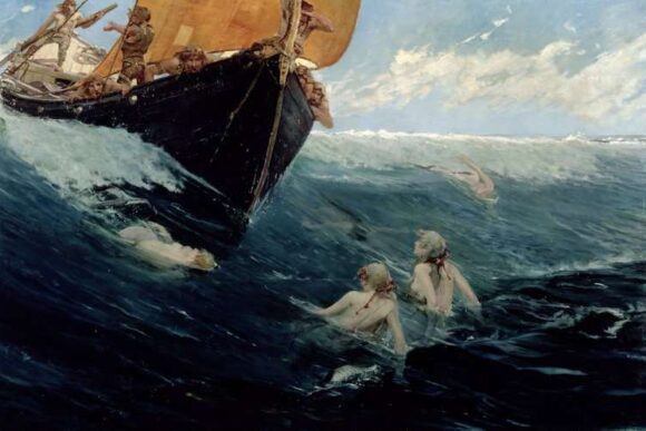 Русалки By Edward Matthew Hale (1852-1924)