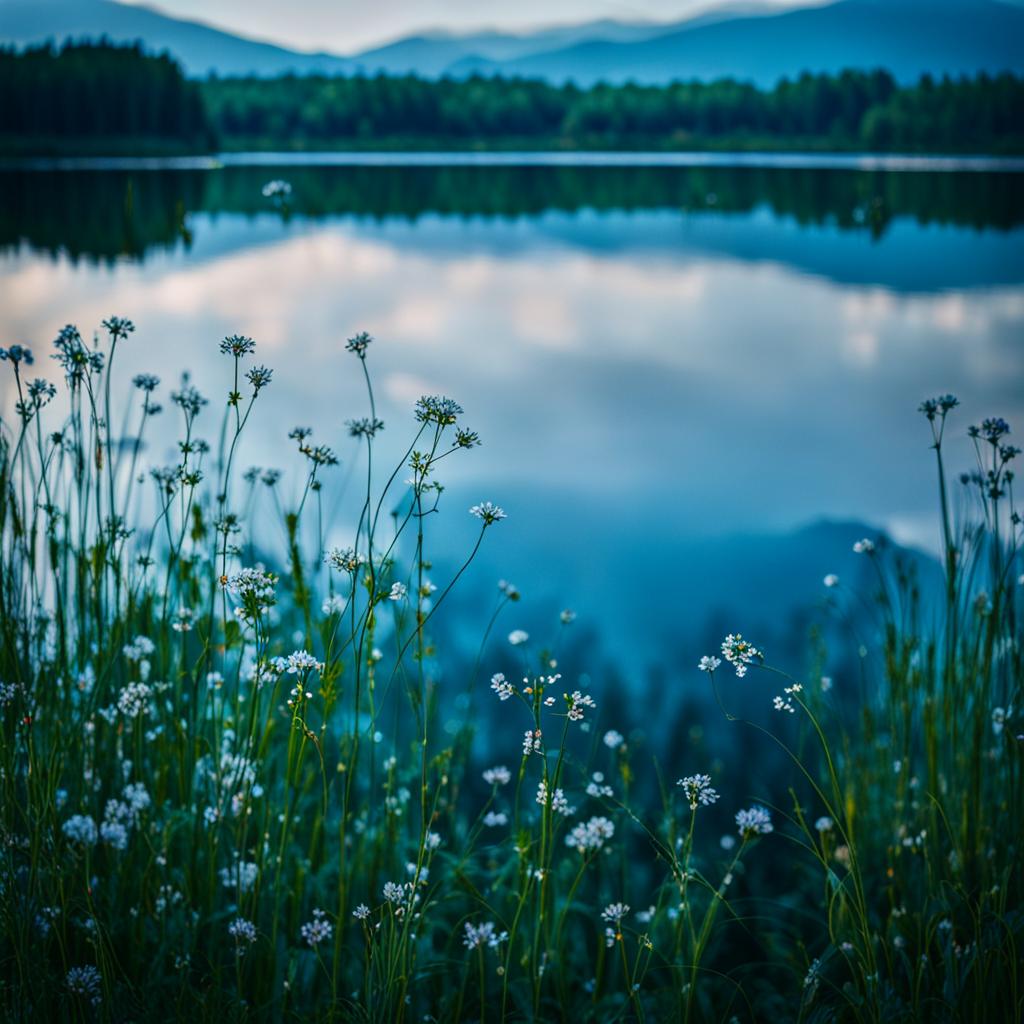 Браславские озера / Braslav lakes - created by AI