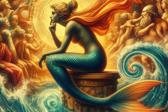 Всё о Воде | H2O и Водных ресурсах мира Существуют ли русалки / Do mermaids exist today - created by AI