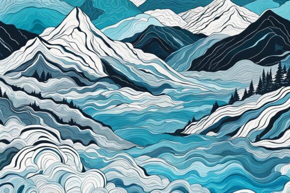 Виды водных ресурсов / Types water resources - created by AI