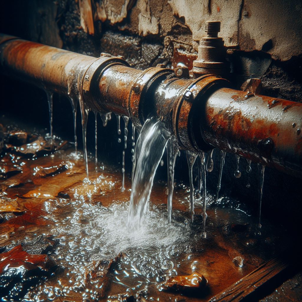 Водопровод / Water pipes — created by AI