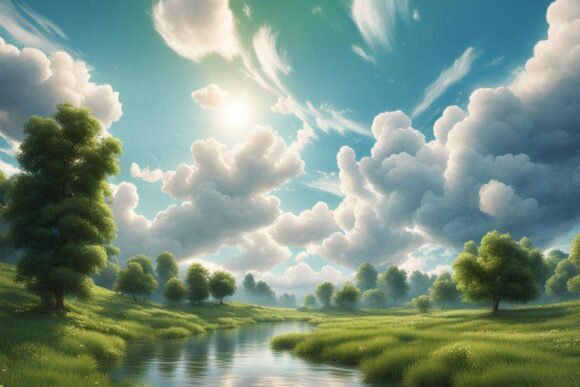 Облака / Clouds - creator nightcafe.studio