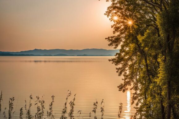 Озеро Балатон - пресноводное море Венгрии Озеро Балатон / Lake Balaton — creator.nightcafe.studio