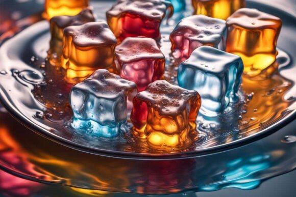 Талая вода - приготовление в домашних условиях Кубики льда - талая вода / Melted water — creator.nightcafe.studio