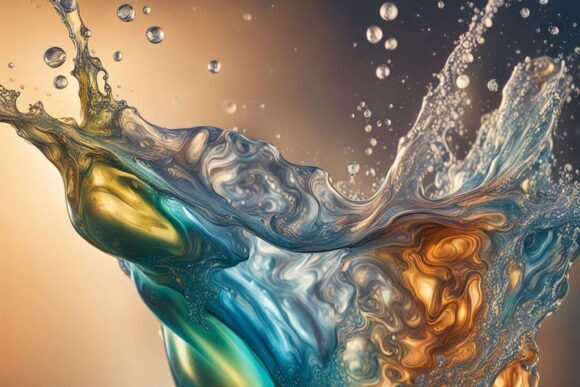 Минерализация / Mineral water — creator.nightcafe.studio