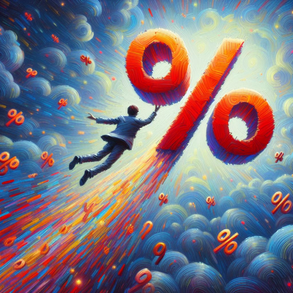 Как рассчитать процент / Percent — created by AI
