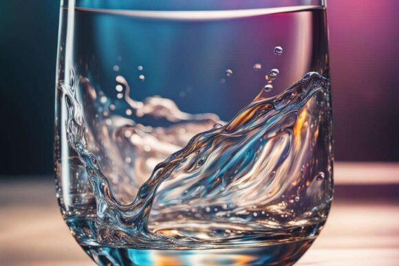 Кремниевая вода / Silicon water - creator.nightcafe.studio