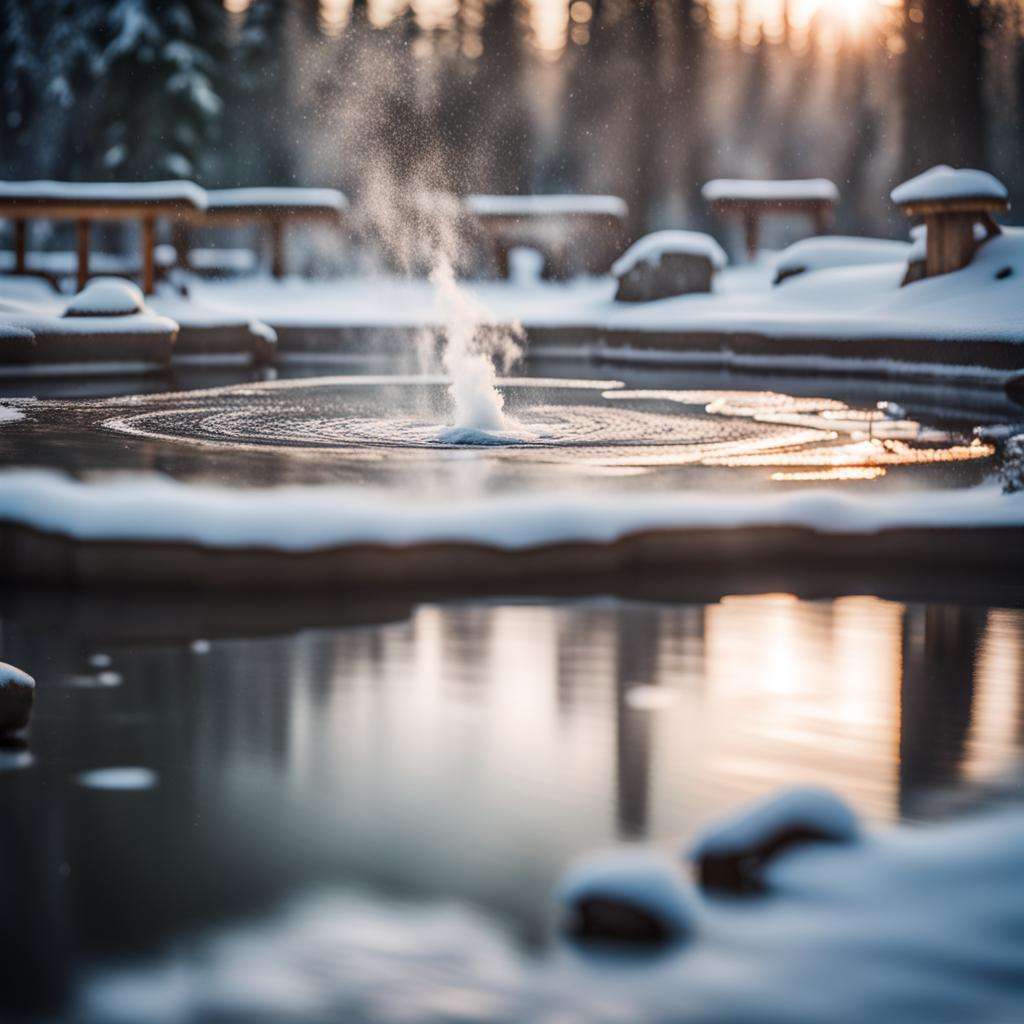Термальні джерела, або гарячі води Землі - стисло про головне... Термальные источники / Thermal springs - creator.nightcafe.studio
