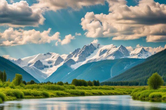 Виды воды / Types water - creator nightcafe.studio